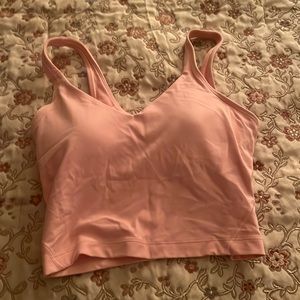 Pink lululemon align tank